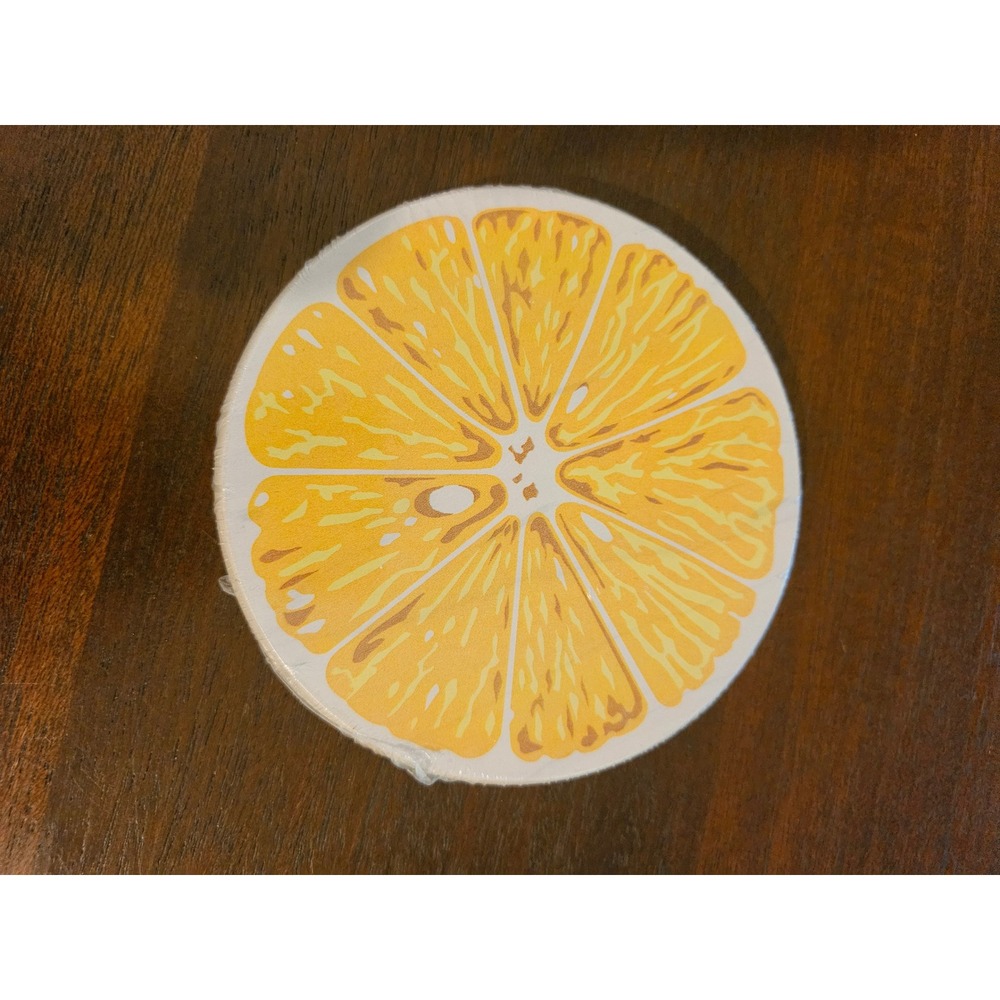 Longaberger Woodcrafts Lemon Basket Lid Yellow Orange Citrus 51249